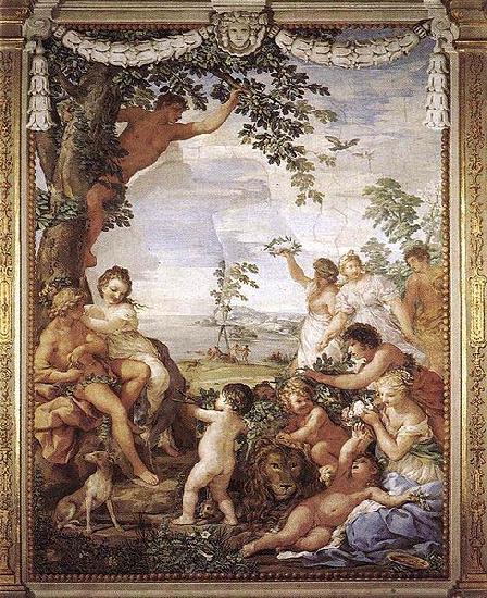 Pietro da Cortona The Golden Age by Pietro da Cortona. oil painting image